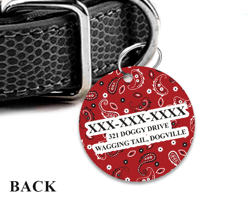 Pet ID Tag | Perfect Paisley